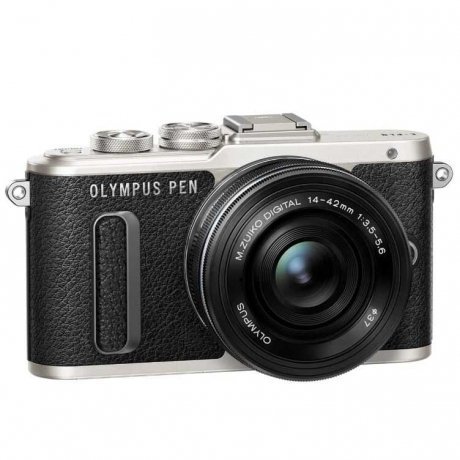 Цифровой фотоаппарат Olympus PEN E-PL8 Kit 14-42 mm EZ-M1442EZ Black-Black - фото 1