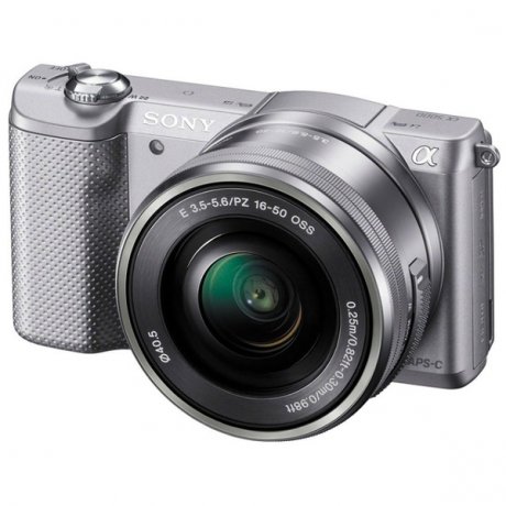 Цифровой фотоаппарат Sony Alpha A5000 Kit 16-50 mm F/3.5-5.6 E OSS PZ Silver - фото 2