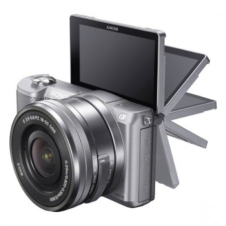 Цифровой фотоаппарат Sony Alpha A5000 Kit 16-50 mm F/3.5-5.6 E OSS PZ Silver - фото 3