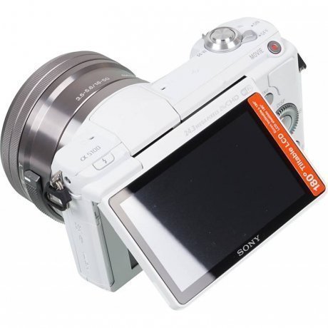 Цифровой фотоаппарат Sony Alpha A5100 Kit 16-50 mm F/3.5-5.6 E OSS PZ White - фото 2