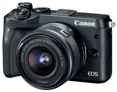 Цифровой фотоаппарат Canon EOS M6 Kit EF-M 15-45 IS STM Black - фото 7