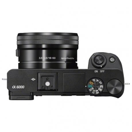 Цифровой фотоаппарат Sony Alpha A6000 Kit 16-50, 55-210 mm Black - фото 3