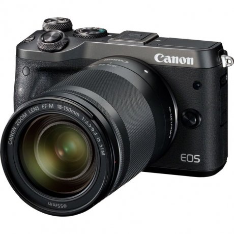 Цифровой фотоаппарат Canon EOS M6 Kit EF-M 15-150 IS STM Black - фото 6