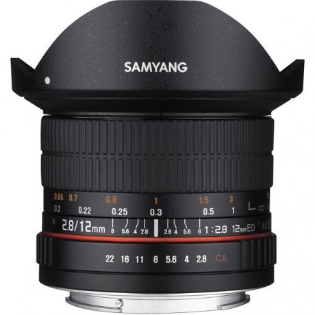 Объектив Samyang Canon MF 12 mm f/2.8 Fisheye - фото 2