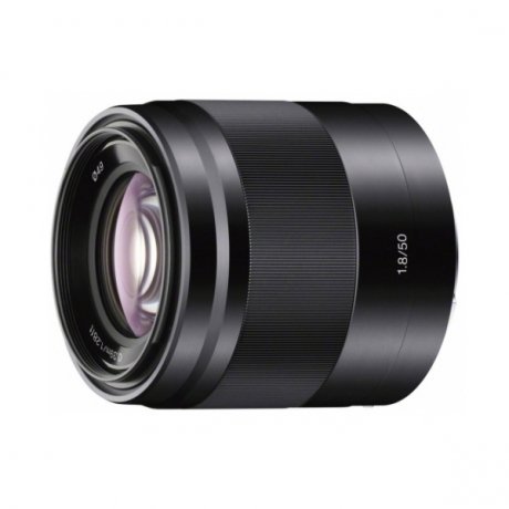 Объектив Sony SEL-50F18 50 mm F/1.8 OSS E for NEX Black* - фото 1