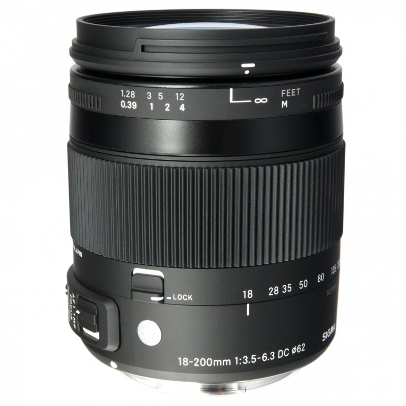 Объектив Sigma AF 18-200 mm F/3.5-6.3 DC MACRO OS HSM Contemporary Nikon 144775 - фото 1