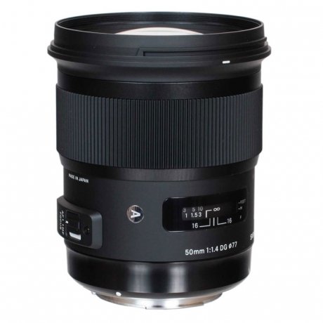 Объектив Sigma Nikon AF 50 mm F/1.4 DG HSM ART - фото 1