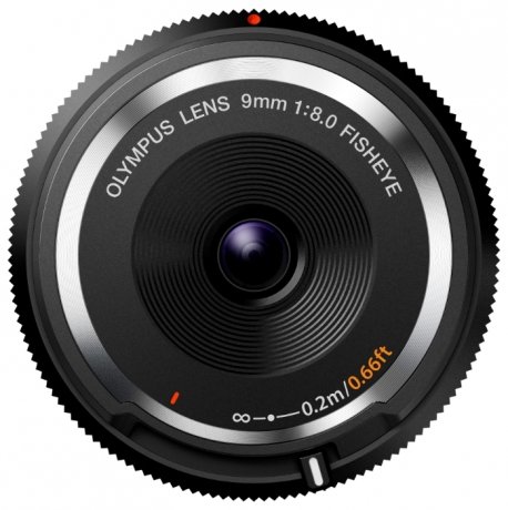Объектив Body Cap Lens 9mm 1:8.0 fisheye / BCL-0980 black - фото 2