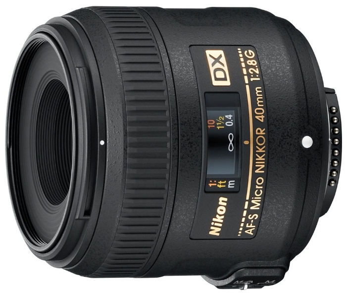 Объектив Nikon 40mm f/2.8G AF-S DX Micro NIKKOR JAA638DA