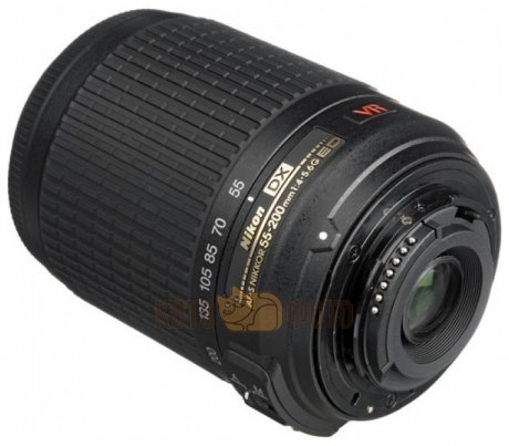 Объектив Nikon 55-200mm f 4-5.6G IF-ED AF-S DX VR Zoom-Nikkor - фото 2
