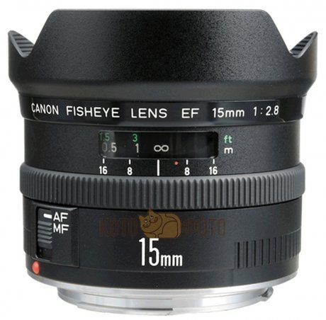 Объектив Canon EF 15 F2.8 FishEye - фото 5