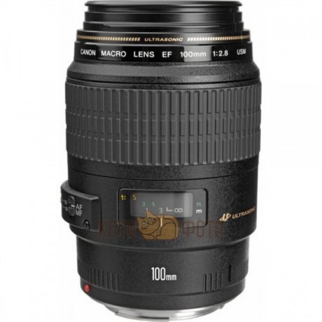 Объектив Canon EF 100 f 2.8 Macro USM - фото 2