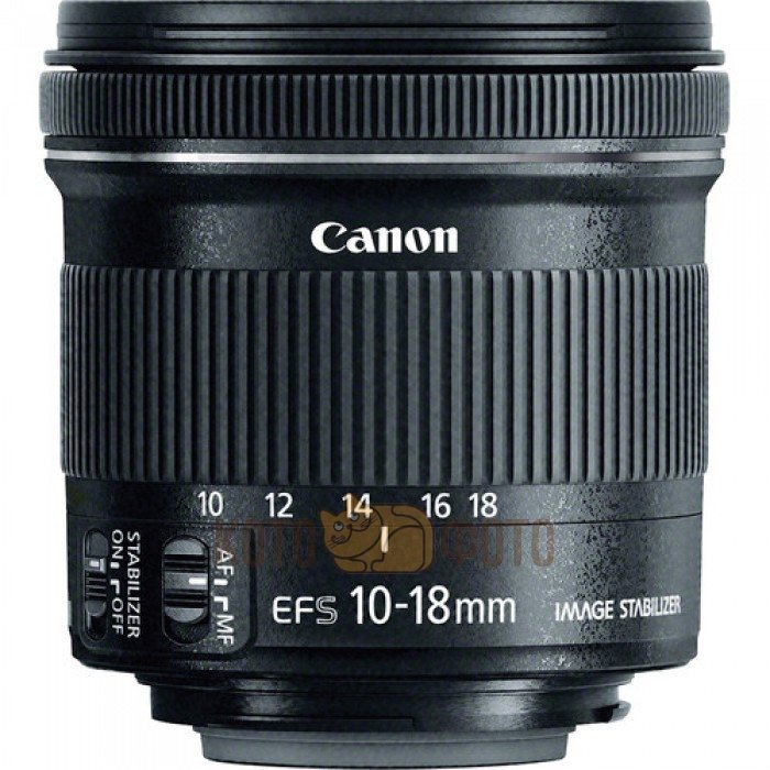 Объектив Canon EF-S 10-18mm f 4.5-5.6 IS STM 9519B005