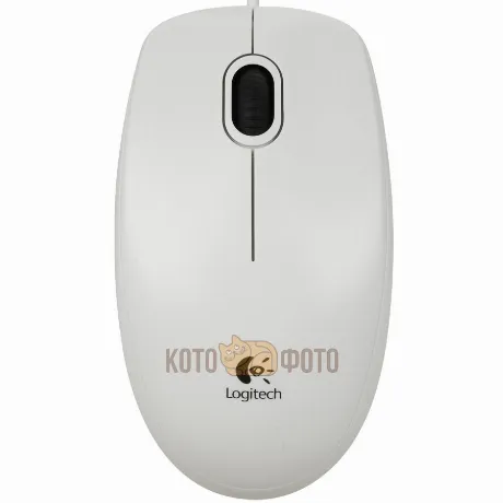 Мышь Logitech B100 White