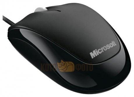 Мышь Microsoft Compact 500 черный - фото 2