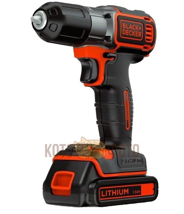 

Дрель-шуруповерт Black & Decker ASD14KB