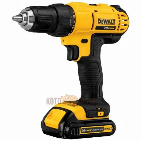 Дрель-шуруповерт аккумуляторная DeWalt DCD771C2