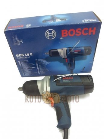 Гайковерт электрический Bosch GDS 18 E (0.601.444.000) ударный - фото 3