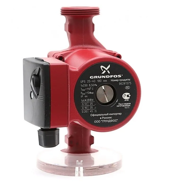 Насос циркуляционный Grundfos UPS 25-40 180 96281375 - фото 1