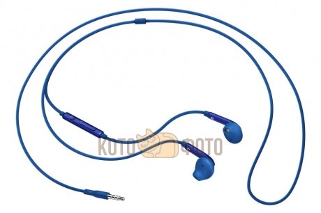 Гарнитура проводная Samsung EO-EG920L In-Ear-Fit Blue - фото 2