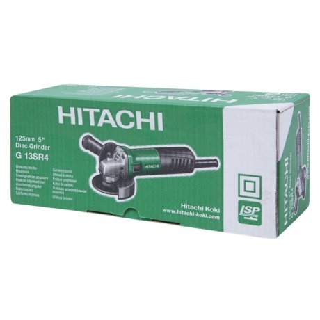 Угловая шлифмашинка Hitachi G13SR4-NU - фото 2