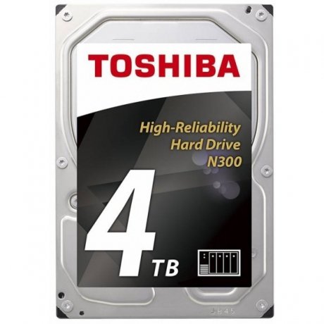 Жесткий диск TOSHIBA HDWQ140UZSVA N300 High-Reliability Hard Drive 4TB 3,5&quot; 7200RPM 128MB SATA-III - фото 2