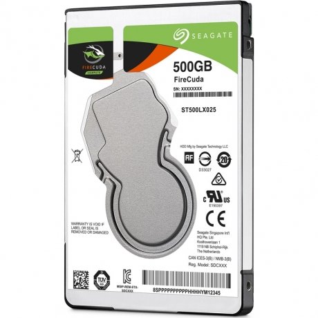 Жесткий диск 500 Gb Seagate FireCuda ST500LX025 2.5  SATA - фото 1