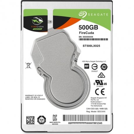 Жесткий диск 500 Gb Seagate FireCuda ST500LX025 2.5  SATA - фото 2