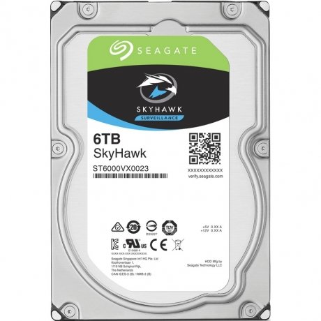 Жесткий диск 6TB Seagate SkyHawk ST6000VX0023 3.5  SATA - фото 2