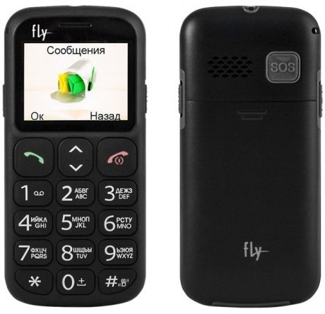 Мобильный телефон Fly Ezzy 7 Black - фото 1