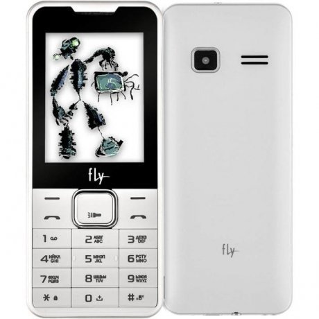 Мобильный телефон Fly FF243 White - фото 1