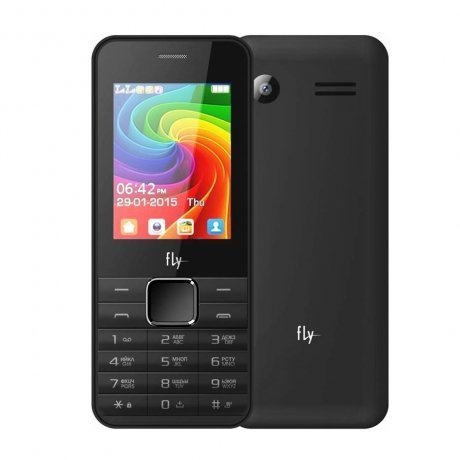 Мобильный телефон Fly FF246 Black - фото 1