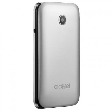 Мобильный телефон Alcatel 2051D Metal Silver - фото 1
