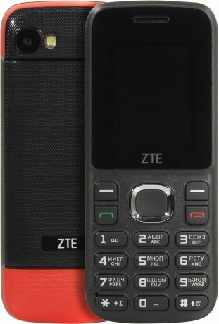 Мобильный телефон ZTE R550 Black Red - фото 1