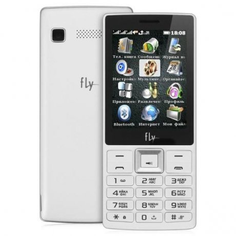 Мобильный телефон Fly TS112 White - фото 1