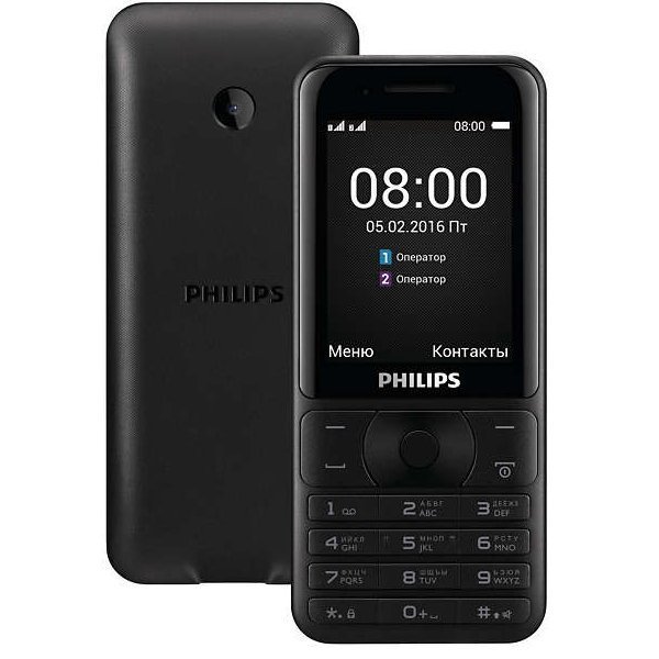 Мобильный телефон Philips E181 Black
