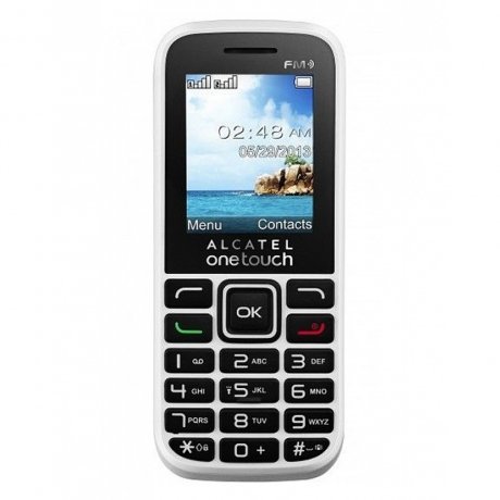 Мобильный телефон Alcatel 1054D White - фото 2