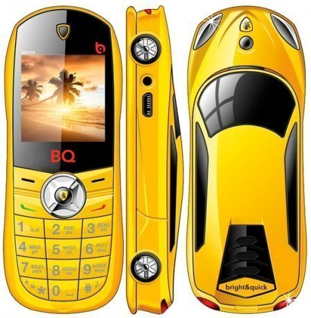 Мобильный телефон BQ Mobile 1401 Monza Yellow - фото 1