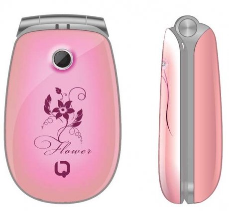 Мобильный телефон BQ Mobile 1410 Flower Pink - фото 2