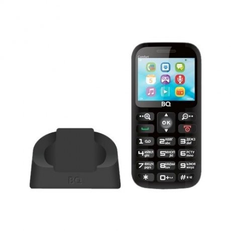 Мобильный телефон BQ Mobile 2300 Comfort Black - фото 2