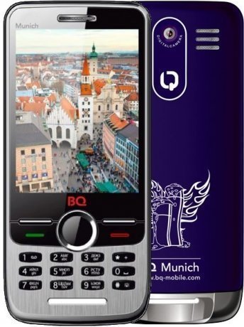 Мобильный телефон BQ Mobile 2803 Munich Blue - фото 1