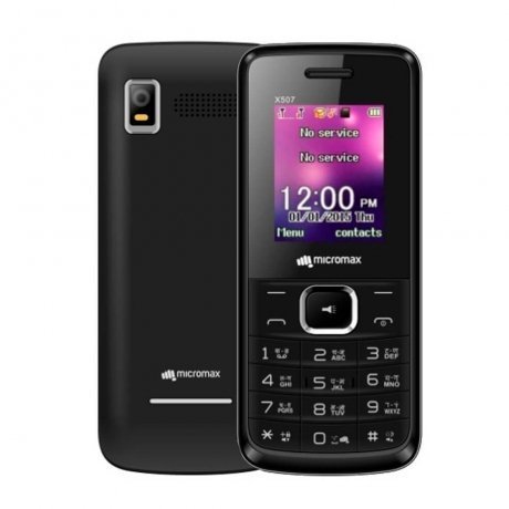 Мобильный телефон Micromax X507 Black - фото 1