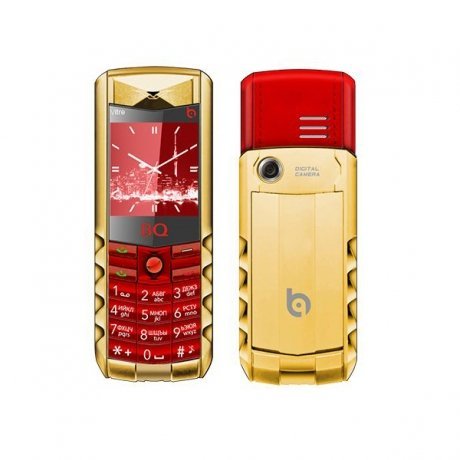 Мобильный телефон BQ Mobile 1406 Vitre Gold Edition Red - фото 1