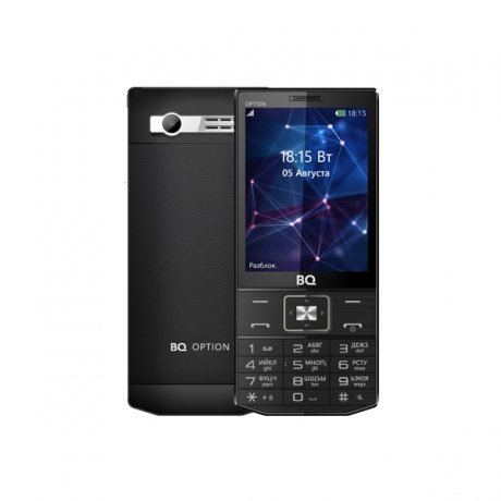 Мобильный телефон BQ Mobile 3201 Option Black - фото 1