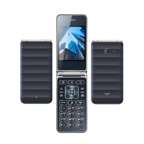 Мобильный телефон Vertex S104 Blue - фото 1