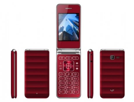 Мобильный телефон Vertex S104 Red - фото 1