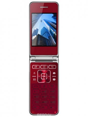 Мобильный телефон Vertex S104 Red - фото 2