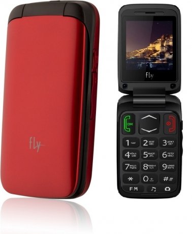 Мобильный телефон Fly Ezzy Trendy 3 Red - фото 1
