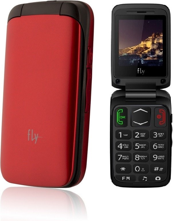 Мобильный телефон Fly Ezzy Trendy 3 Red