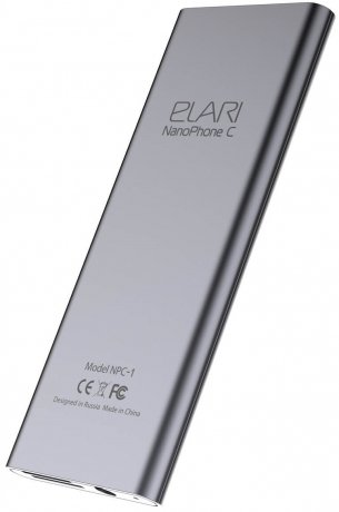 Мобильный телефон Elari NanoPhone C Silver - фото 5